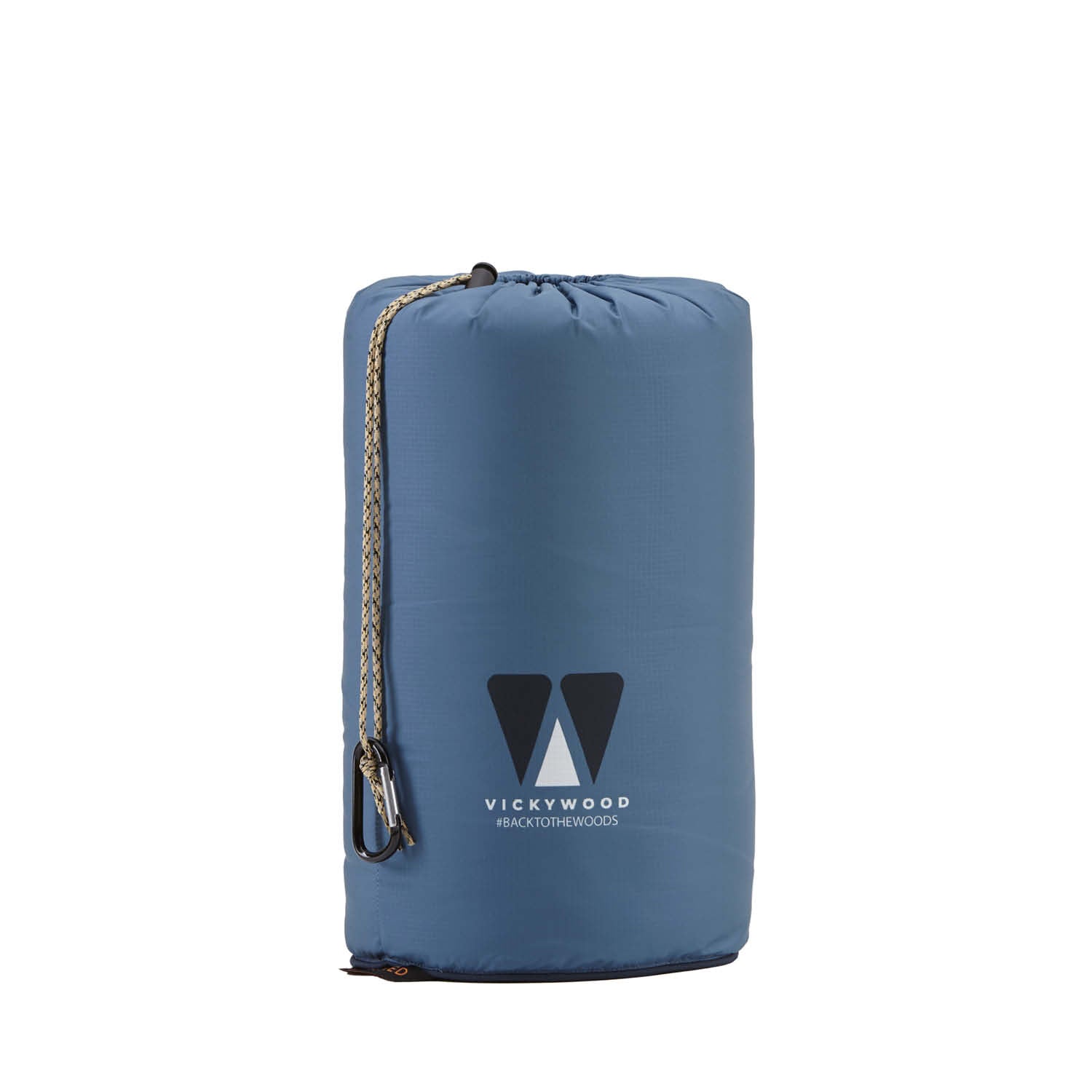 VOITED x VICKYWOOD Fleece Decke MOUNTAIN BLUE